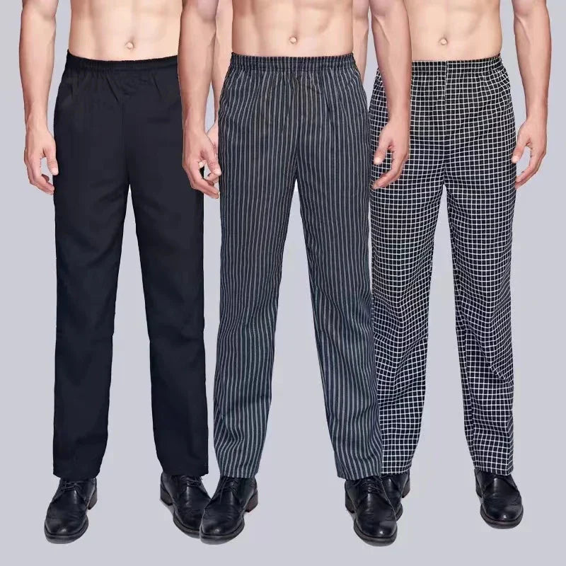 Chef Pants For Men Restaurant Kitchen Unisex Cook