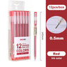 Deli Colored Gel Pen Ballpoint Pen Waterproof