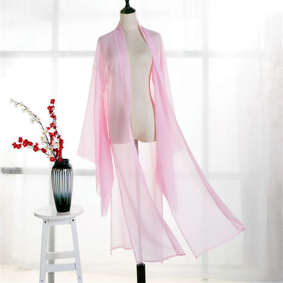 Hanfu Cardigan Ancient Chinese Sleeve Shirt Tang Dynasty