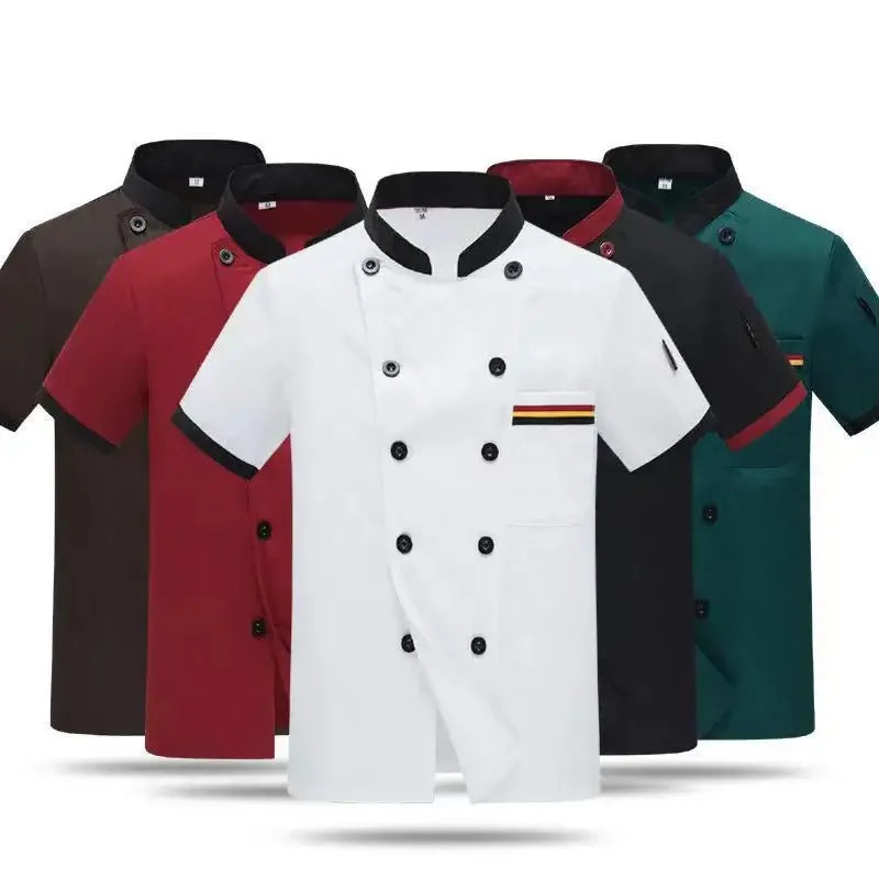 Long Sleeve Chef' Work Clothes Restaurant Hotel Work