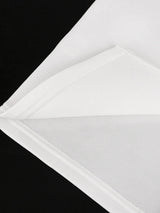 White Skirts 4Xl High Waist Knee Length Office