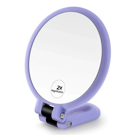 Travel Folding Hand Held Mirror