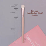 White Goat Hair Makeup Brushes Powder