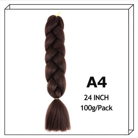 Synthetic Long Jumbo Ombre Braiding Hair For Women