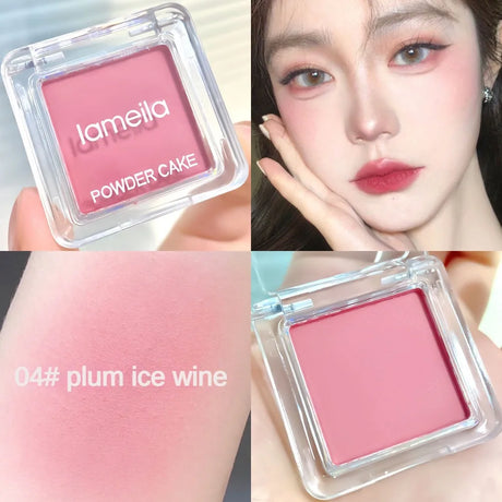 Face Blusher Matte Natural Cheek Tint Brighten Face