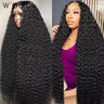 Wigirl Deep Wave X Hd Transparent Lace Frontal