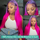 Rosabeauty Blonde Hd Lace Front Human Hair Wig