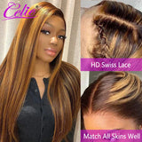 Celie Wear Go Straight Highlight Wig 5X5 Lace