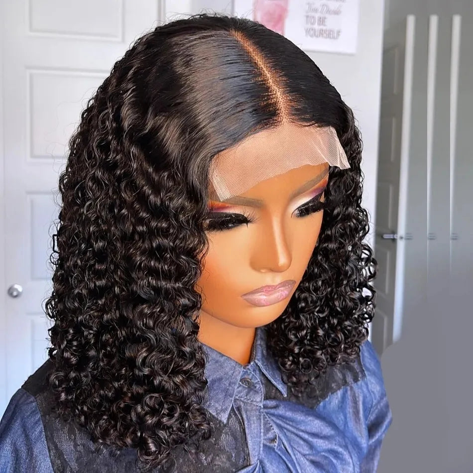 Glueless Transparent 13X4 Lace Front Human Hair Wigs