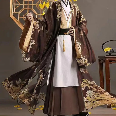 Genshin Impact Zhongli Cosplay Men'S Clothing Cosplay Anime