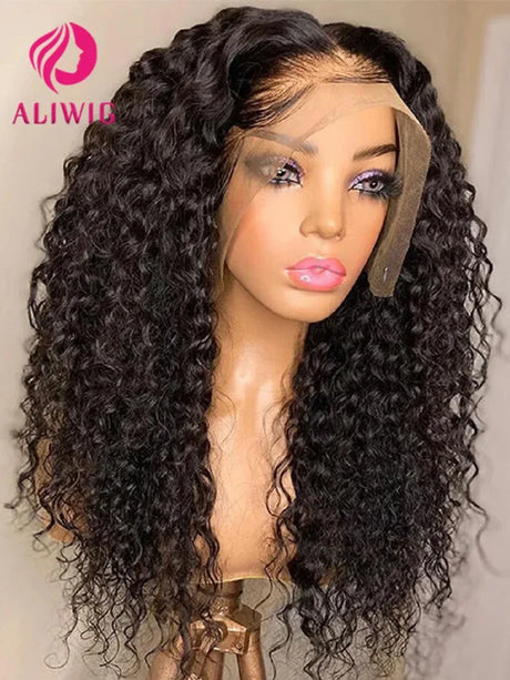 Hd Kinky Curly Lace Frontal Human Hair