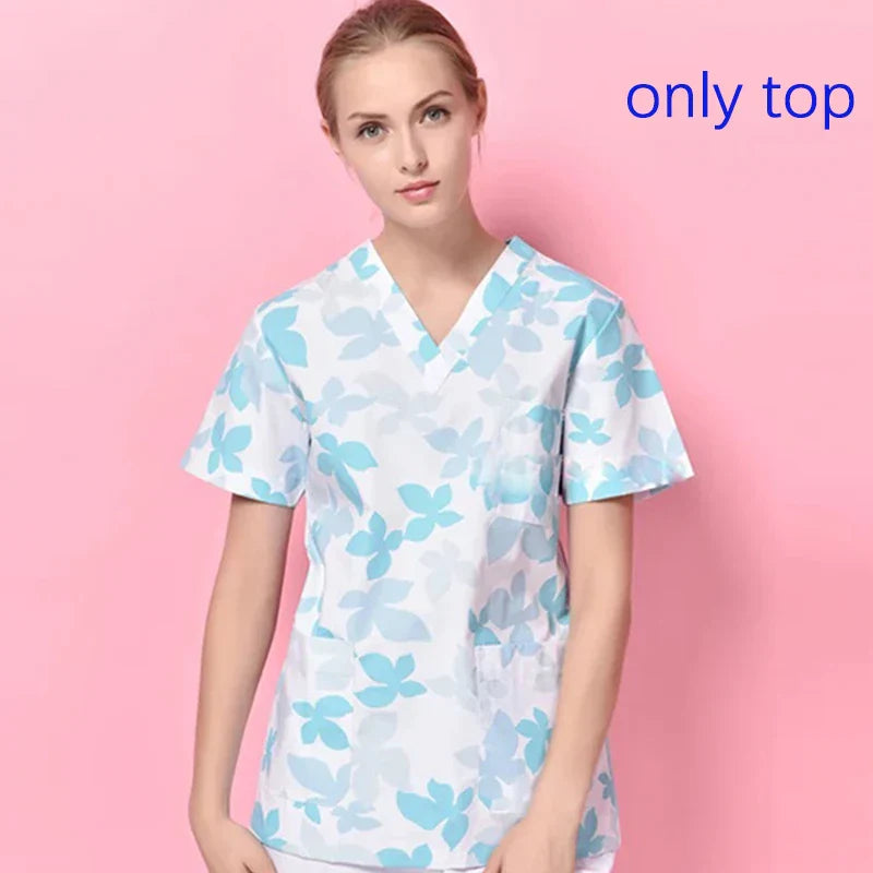 Viaoli High Quality New Scrubs Uniform Suit Beauty