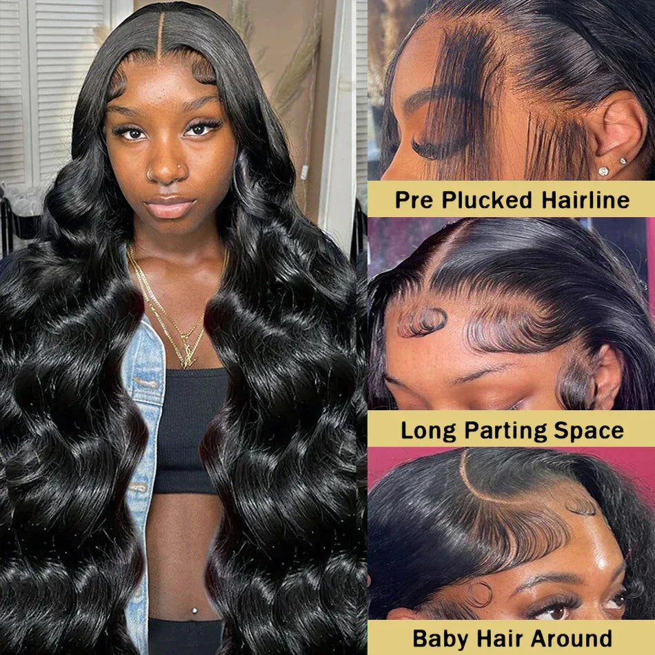 Tewjig Density X Hd Transparent Lace Frontal Wigs