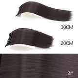 Azqueen Synthetic Cm/Cm Invisible Straight Pads Clip In