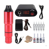 Tattoos Machine Kit Digital Screen Tattoos Power Supply