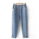 Women' Jeans Elastic High Waist Stretch Spring Summer