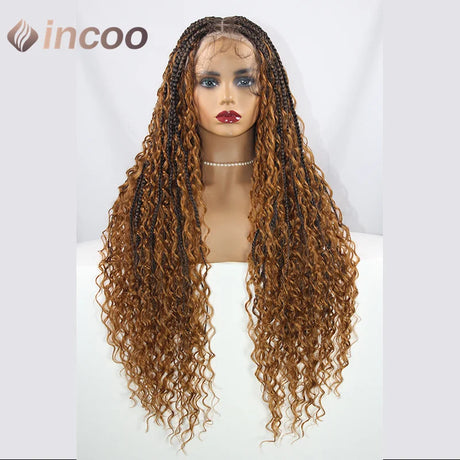 Full Double Lace Front Square Knotless Box