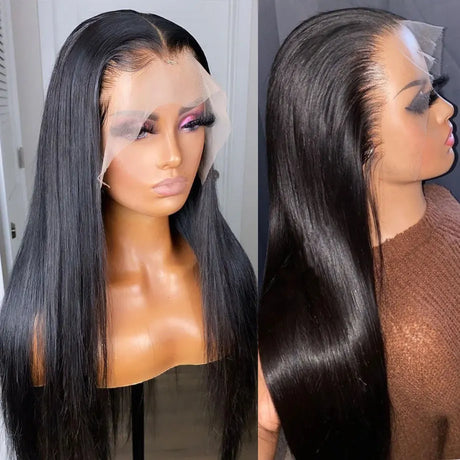 Hd Lace Frontal Wig 13X6 13X4 Bone Straight