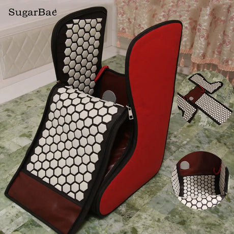 Jade Stone Massage Cushion Thermal Foot Barrel Mattress