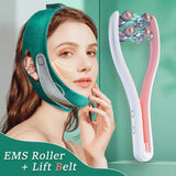 Ems Face Lifting Roller Rf Double Chin V