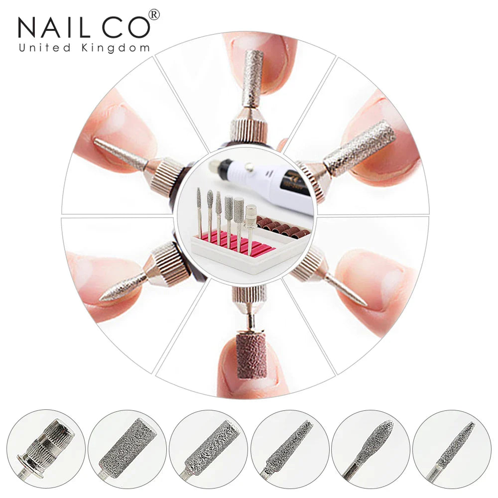 Nailco Polishing Tools Nail Drill File Portable Equipment