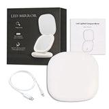 Mini Compact Led Makeup Mirror With Light X