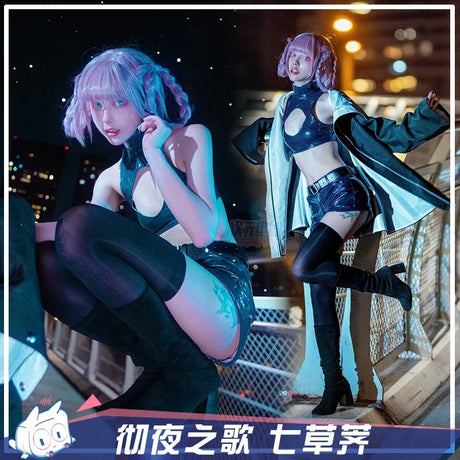 Anime Call Of The Night Nazuna Cosplay Costume