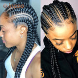 Full Lace Braided Wigs For Black