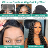 Melodie 13X6 Hd Lace Frontal Wig Deep Wave