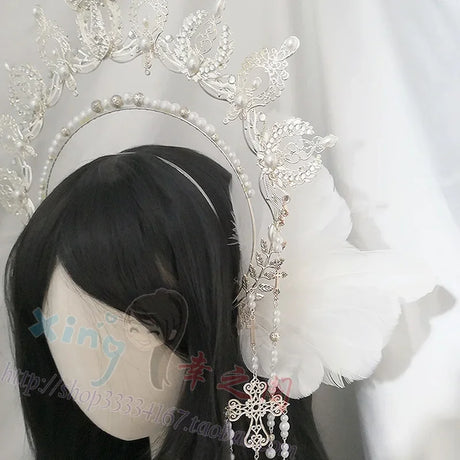 Diy Lolita Virgin Hair Hoop Sun Goddess Headdress