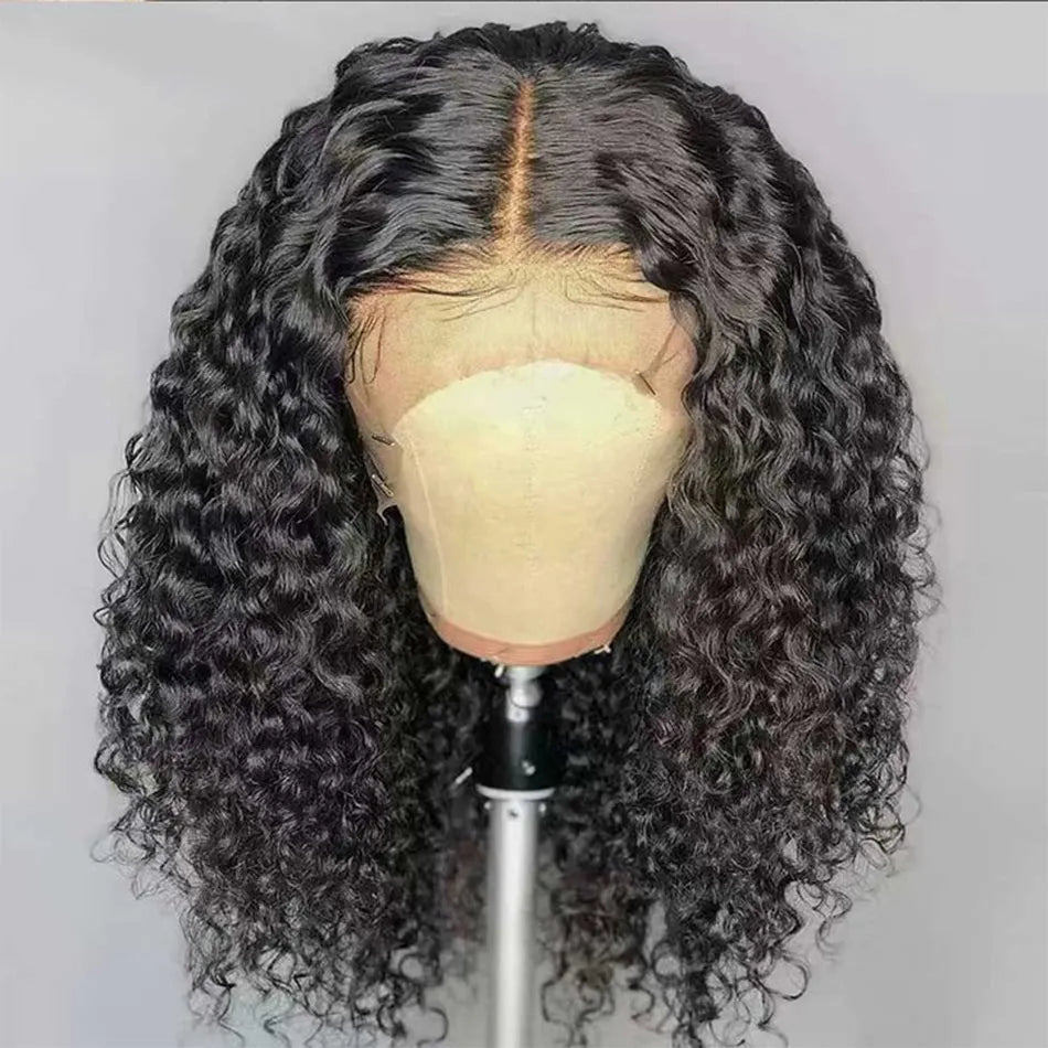 Glueless Wig Short Water Wave Bob Wig A