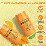 Organic Turmeric Mask Stick Healing Clay Pore Cleansing