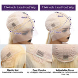 Density Blonde Straight 13X6 Hd Lace Frontal Wig