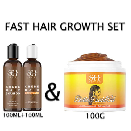 Fast Hair Growth Set Traction Alopecia Styling Braiding