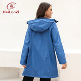 Hailuozi Women' Trench Coat Jacket For Women Spring