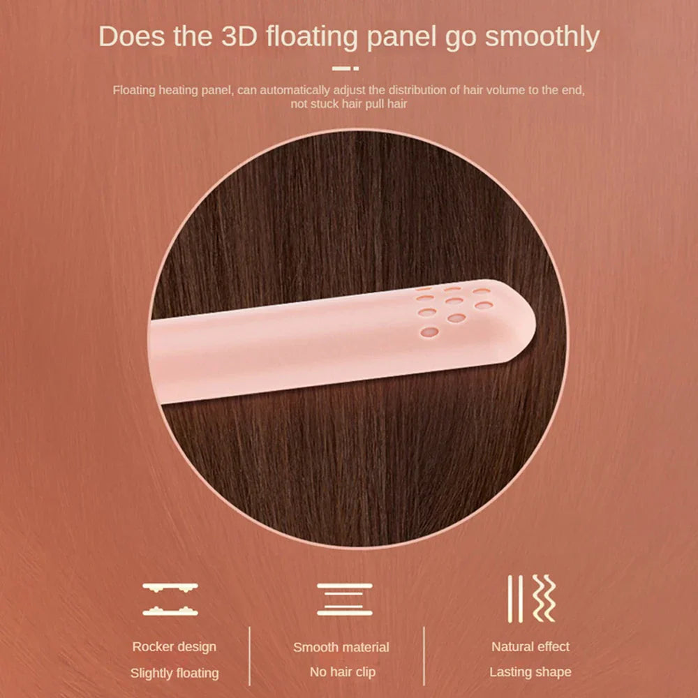 Ceramic Straight Hair Curlers Anti-Scalding Design Hair