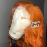 Ginger Orange X Hd Lace Front Wigs Human