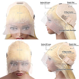 Blonde Lace Front Human Hair Wig X Hd