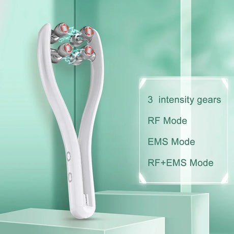 Ems Face Lifting Roller Rf Double Chin V