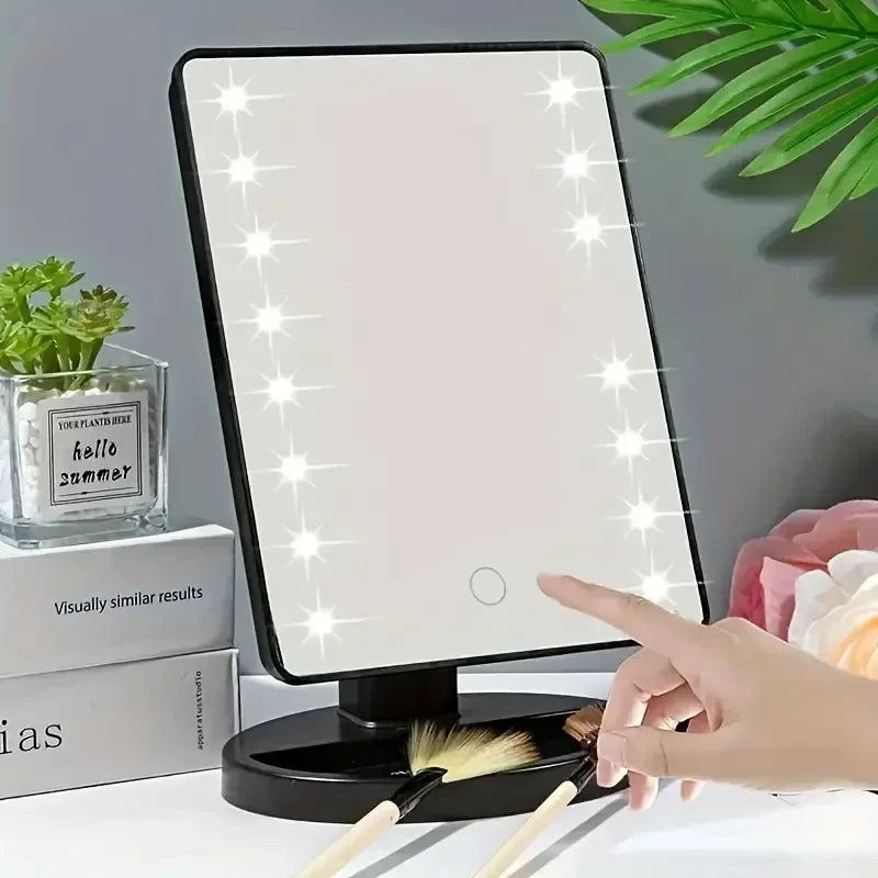 Led Desktop Night Light Makeup Mirror Desktop Degree