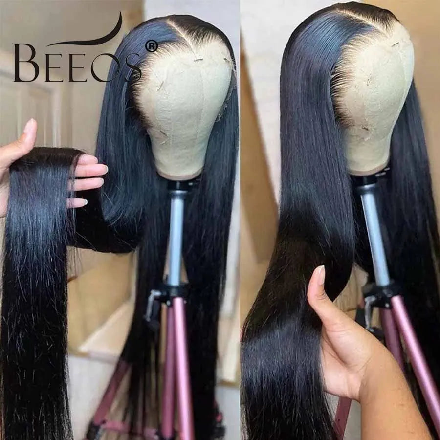 Beeos 32In % Skinlike 13X6 Hd Lace Frontal