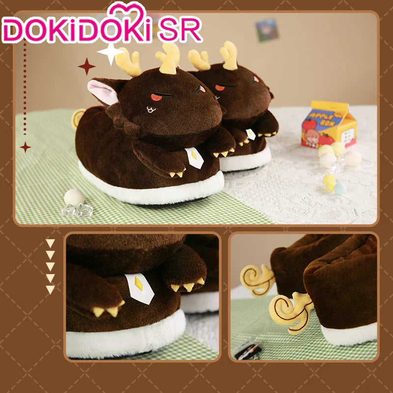 Cosplay Shoes Game Genshin Impact Dokidoki-Sr Fluffy