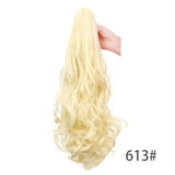 Ponytail Extension Wavy Curly Ponytail Hair Extension Synthetic