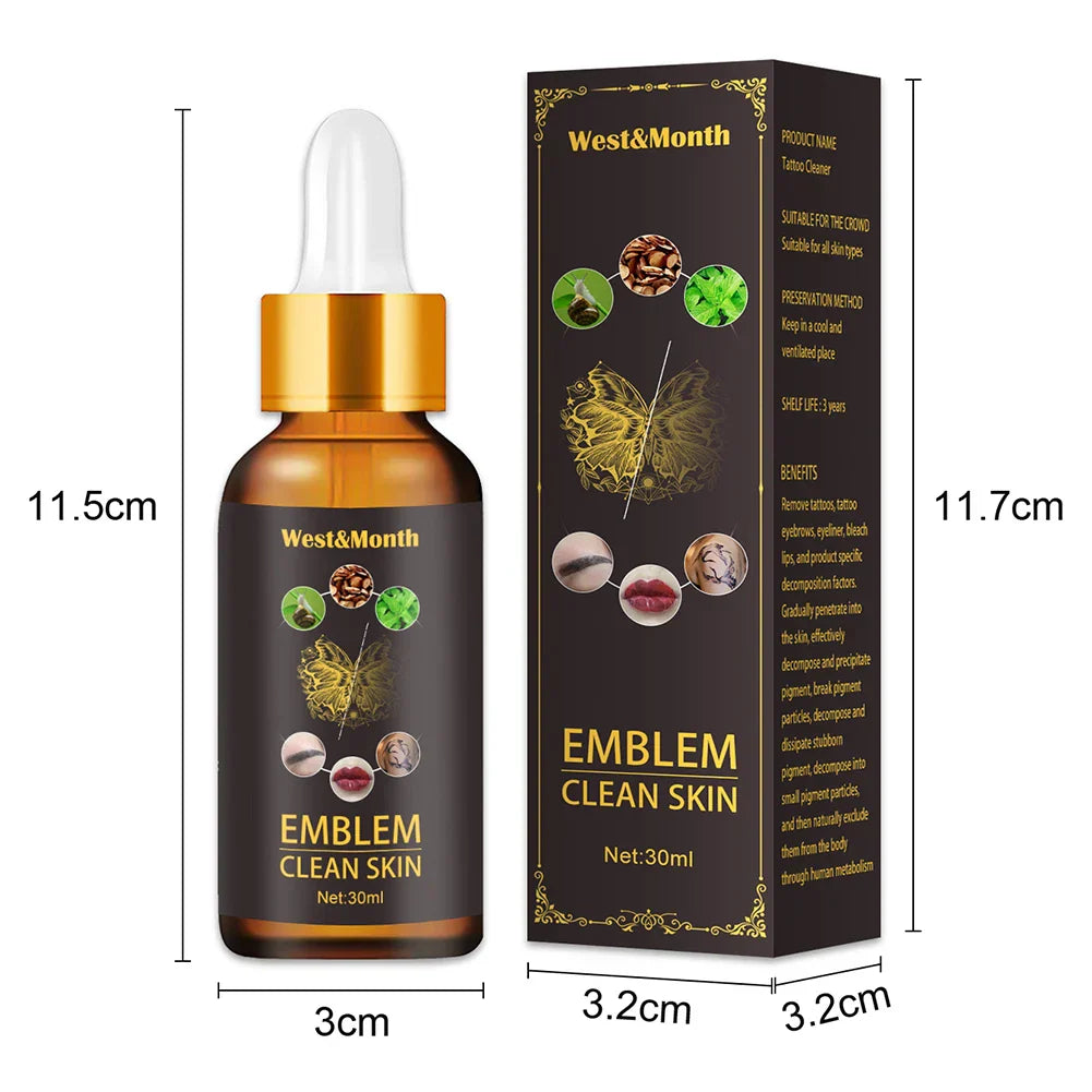 Herbal Quick Tattoo Removal Liquid Tattoo Color