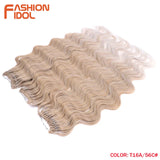 Fashion Idol Body Wave Crochet Hair Synthetic Goddess