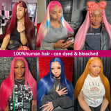 Bone Straight Xhd Lace Frontal Human Hair Wig