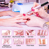 New Rechargeable Nail Drill Machine With Large Hd