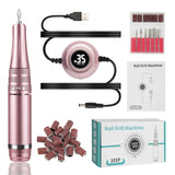 Electric Nail Drill Machine Rechargeable Nail Sander