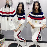 New Fashion Set Women'S Slim Loose Fit Large