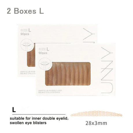 Unny Eyelid Tape Sticker Invisible Double Fold Eyelid